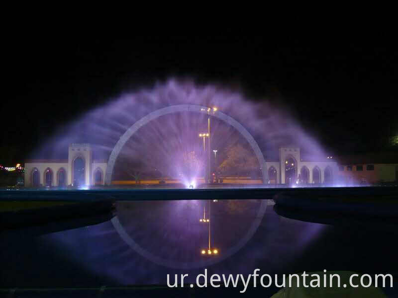 water screen fountain